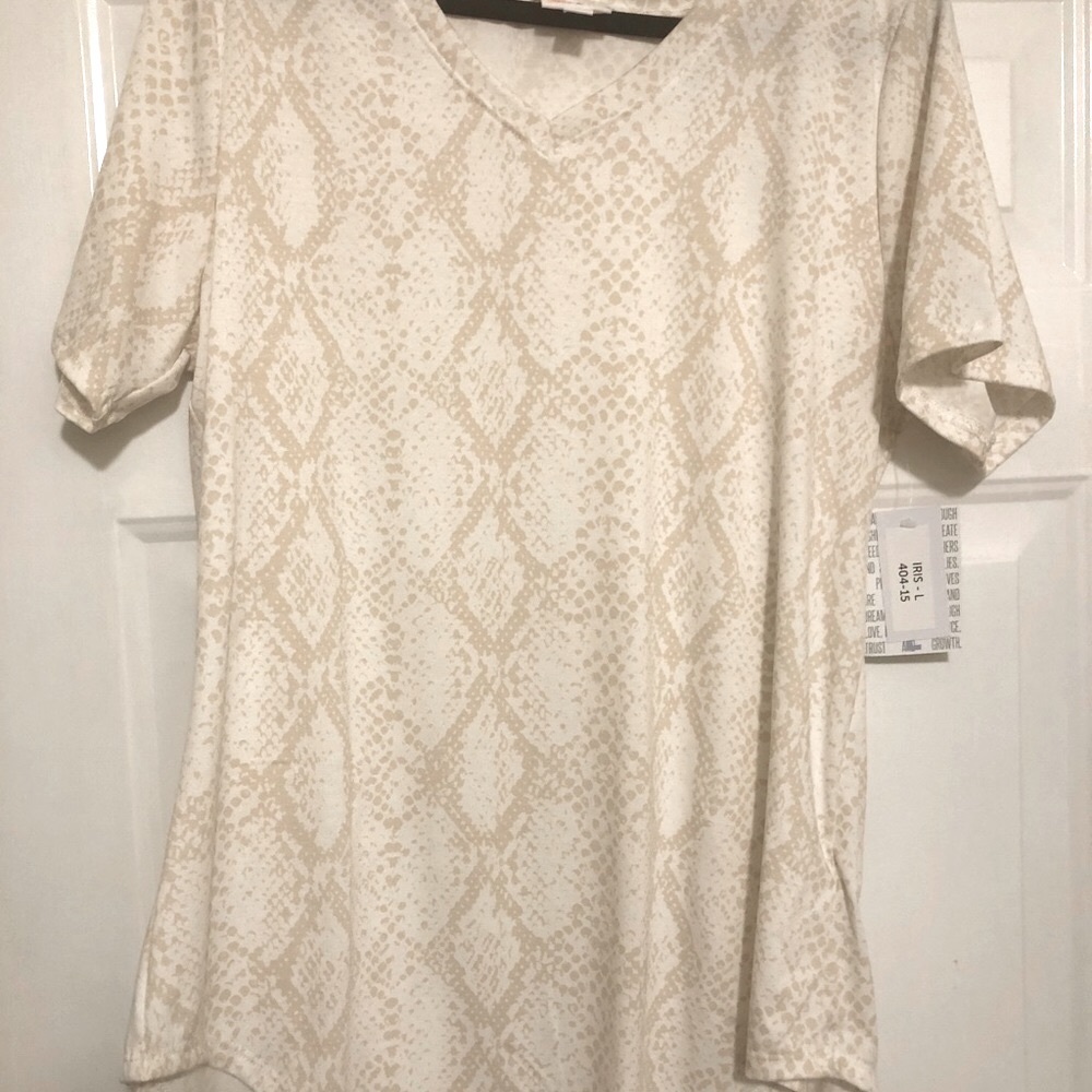 2 LulaRoe Iris tops size Large